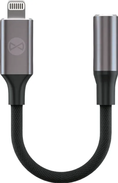 Forever adapter audio AJL-01 jack 3,5 mm - Lightning black