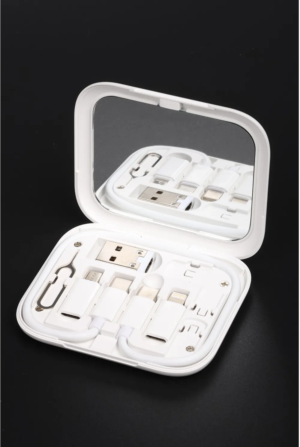 Setty travel adapter set 11 in 1 AD-S11-16 pink