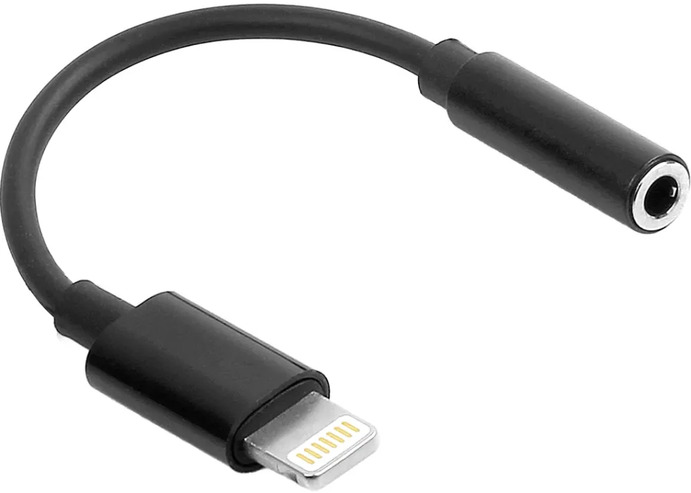 Maxlife adapter audio MXJL-02 jack 3,5 mm - Lightning black
