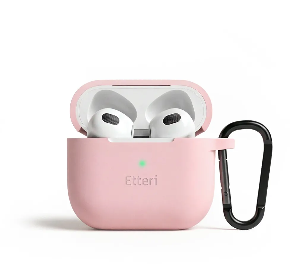 Etteri silicone case for AirPods 3 light pink
