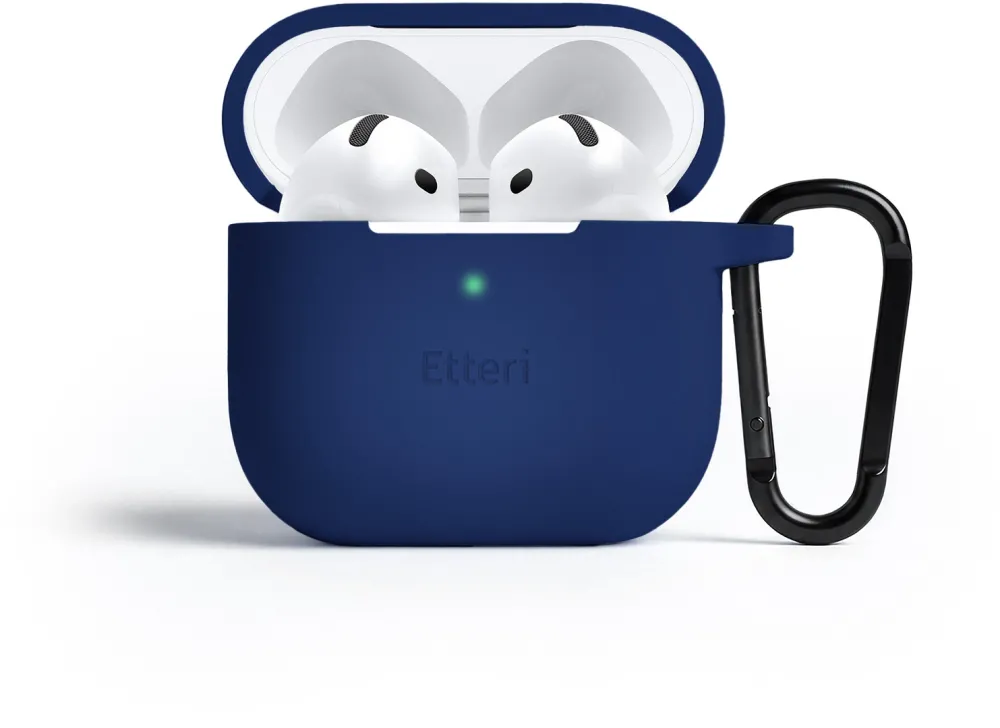 Etteri silicone case for AirPods 4 / AirPods 5 dark blue
