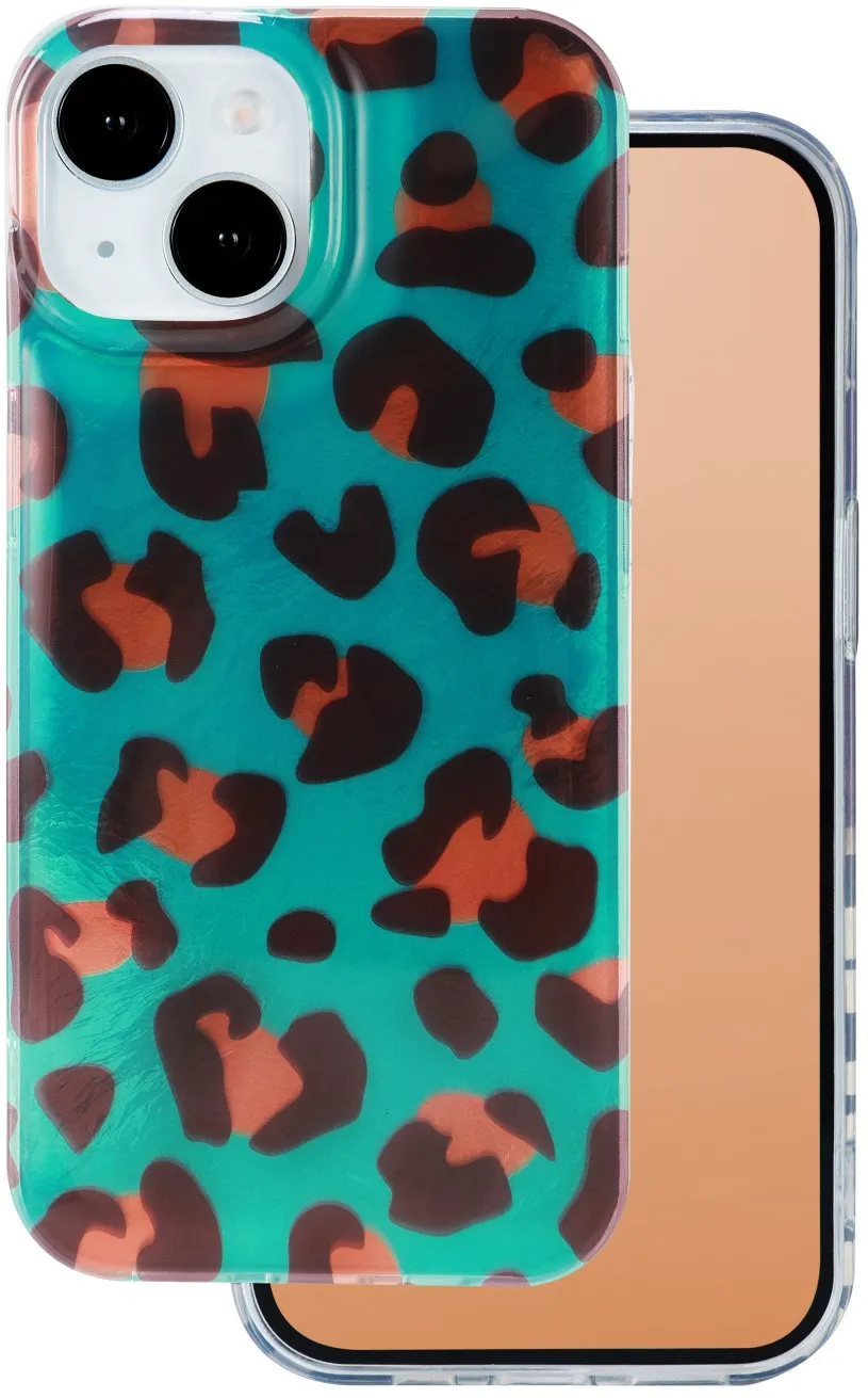 Animal Print case for iPhone 14 6,1" Crazy Cheetah