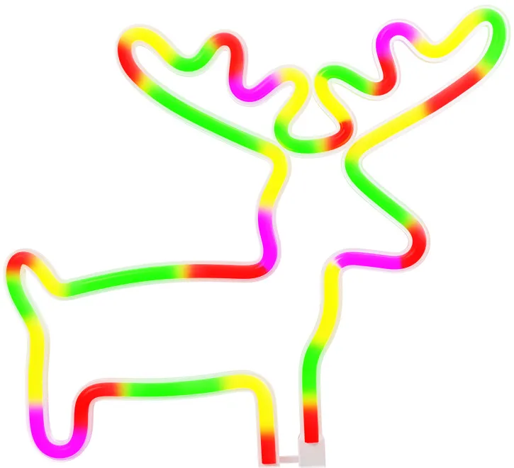 Neon LED Light ELK multicolor Bat + USB FLNE12 Forever Light