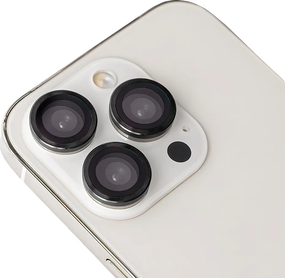 Set of lens glasses for Samsung Galaxy S26 black frame