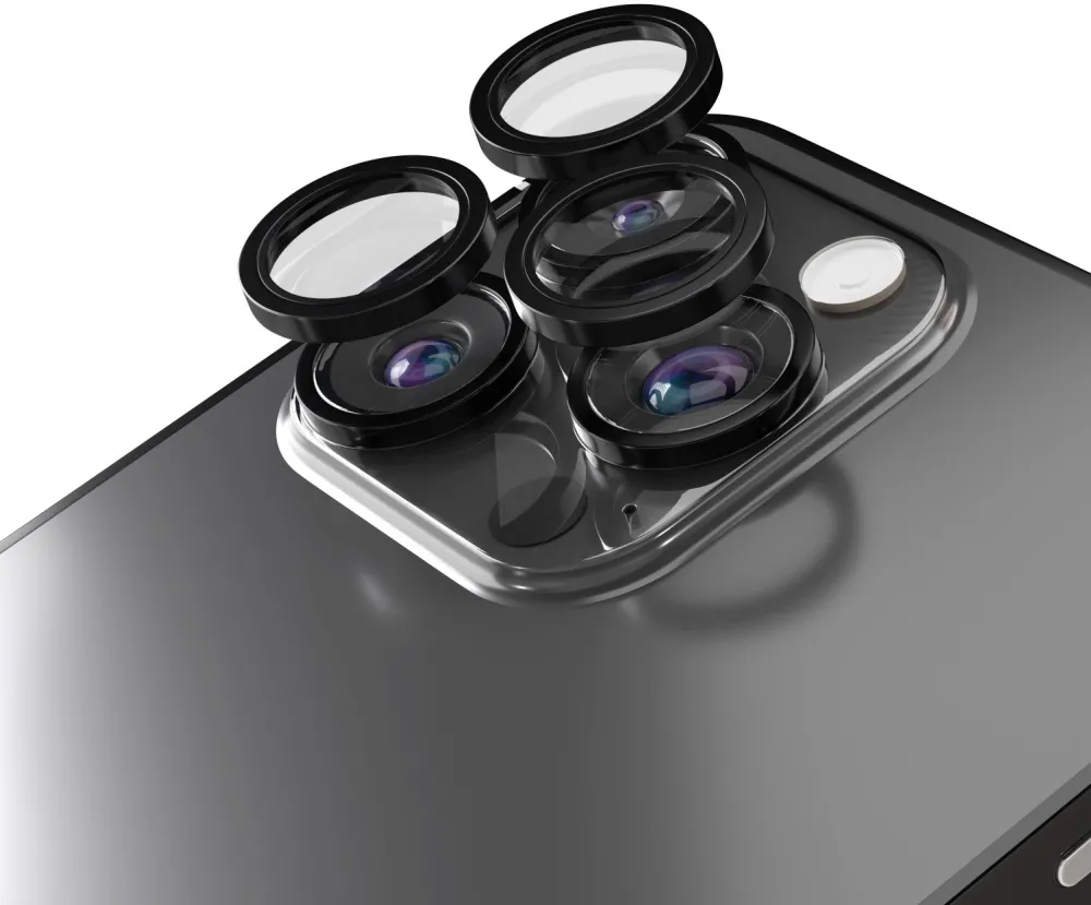 Etteri camera lens protector for iPhone 16 Pro / 16 Pro Max black