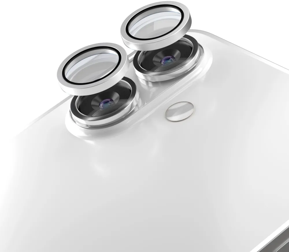 Etteri camera lens protector for iPhone 17 white