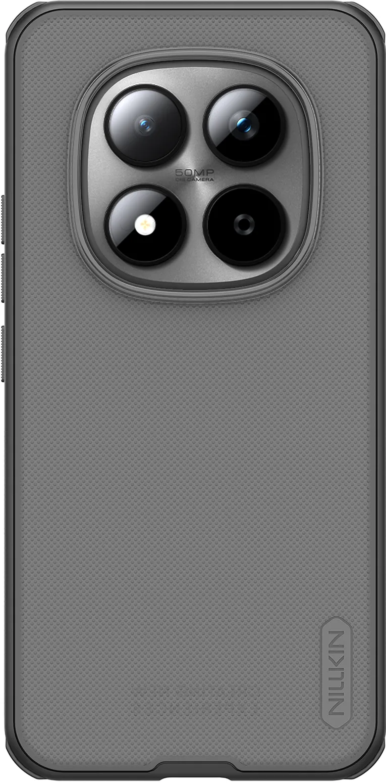 Nillkin Super Frosted Shield Pro Case for Xiaomi Redmi Note 15 Pro+ 5G/Poco M8 Pro 5G transparent black