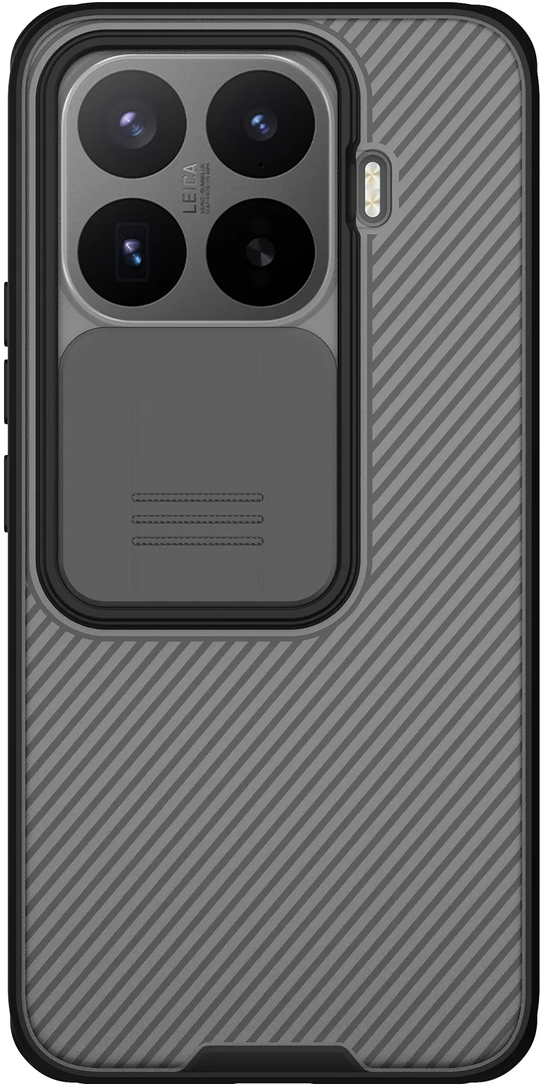 Nillkin CamShield Pro Case for Xiaomi 17T Pro transparent czarny