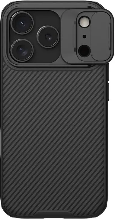 Nillkin Camshield Pro Magnetic cas for iPhone 17 Pro / iPhone 18 Pro black