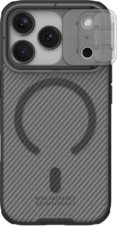 Nillkin Camshield Pro Magnetic case for iPhone 17 Pro / 18 Pro transparent black