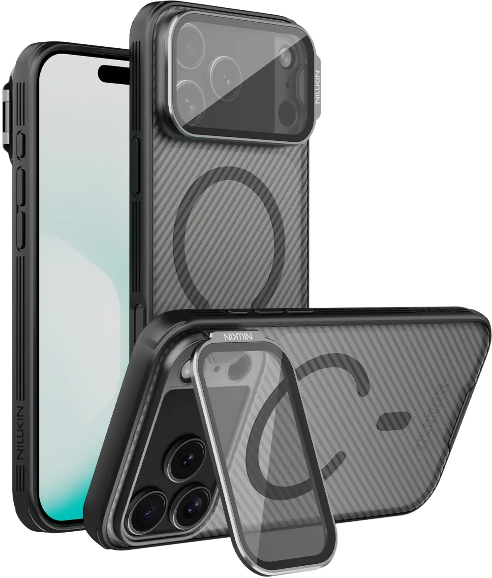 NILLKIN CAMSHIELD PROP MAGNETIC CASE IPHONE 17 PRO MAX / IPHONE 18 PRO MAX, BLACK / CZARNY