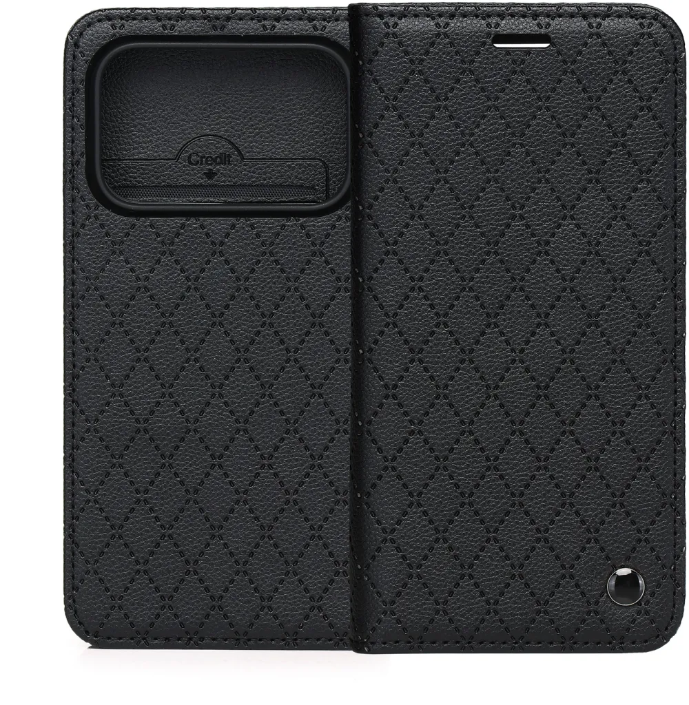 Smart Caro case for Honor 600 / Honor 600 Pro black