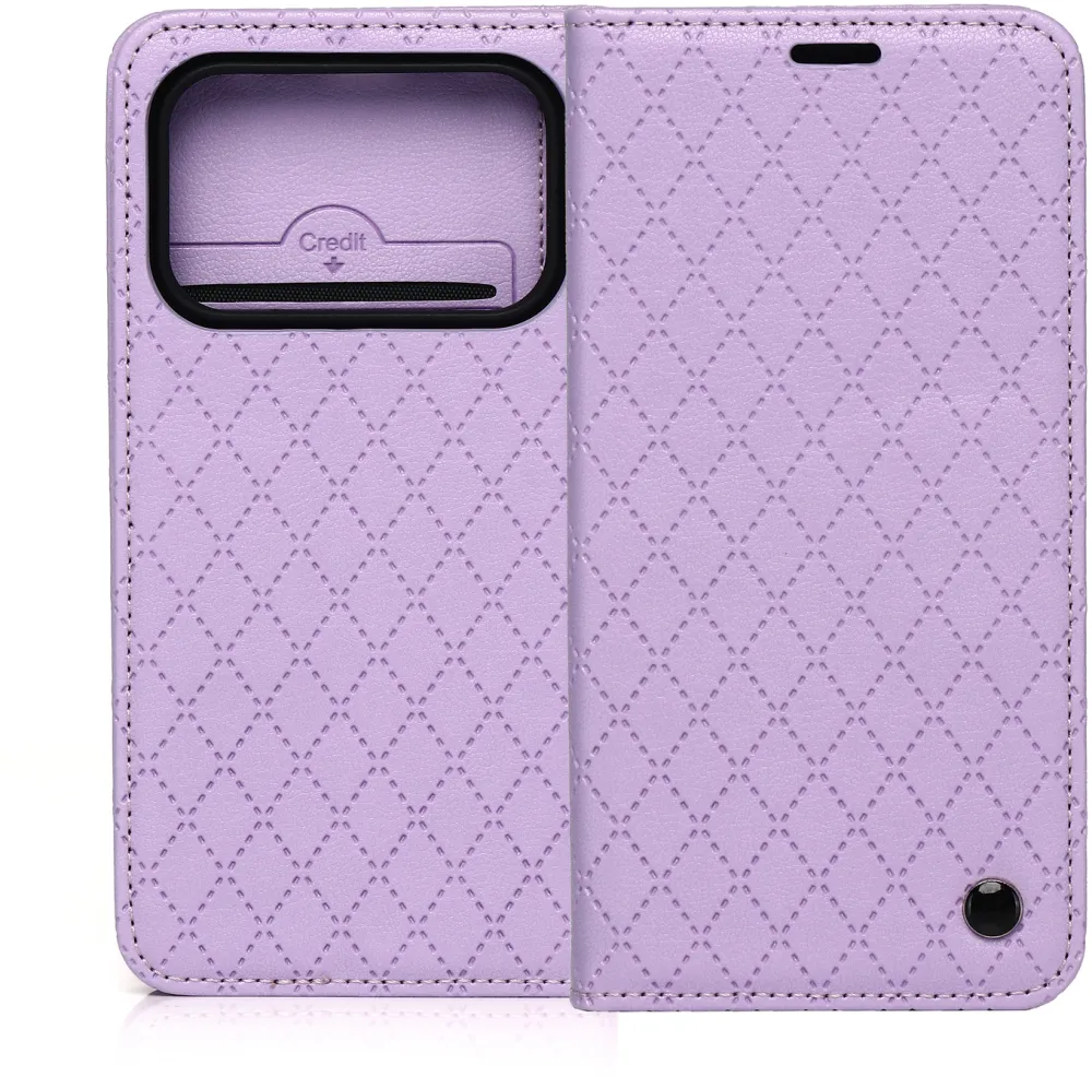 Smart Caro case for Honor 600 / Honor 600 Pro purple