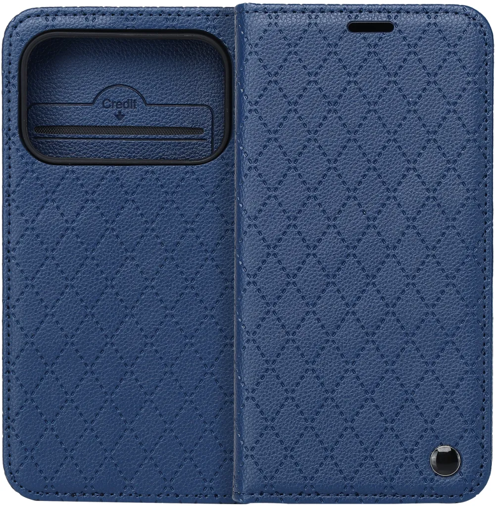 Smart Caro case for iPhone 17 Pro 6,3" / 18 Pro 6,3" navy blue