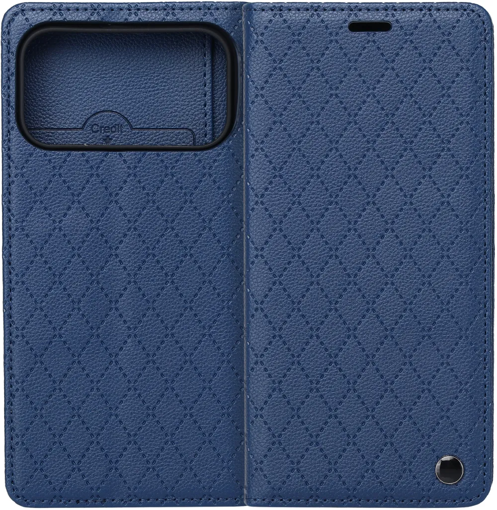 Smart Caro case for iPhone 17 Pro Max 6,9" / 18 Pro Max 6,9" navy blue