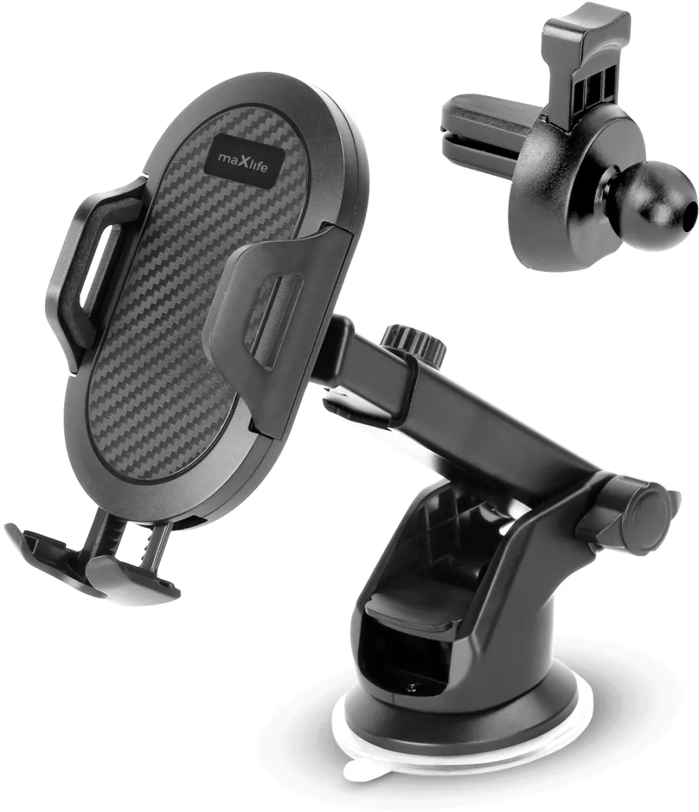 Maxlife universal car holder for windshield and air vent MXCH-17 black