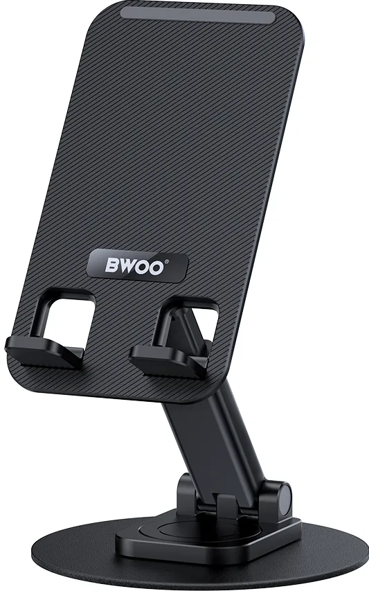 BWOO rotating desktop phone holder ZJ132 black