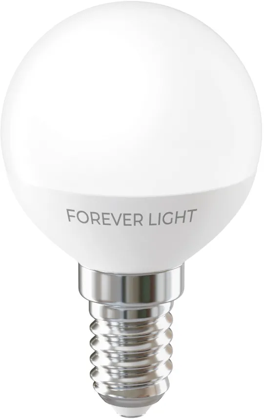 Forever Light LED Bulb E14 G45 4.8W 630lm 4000K class E