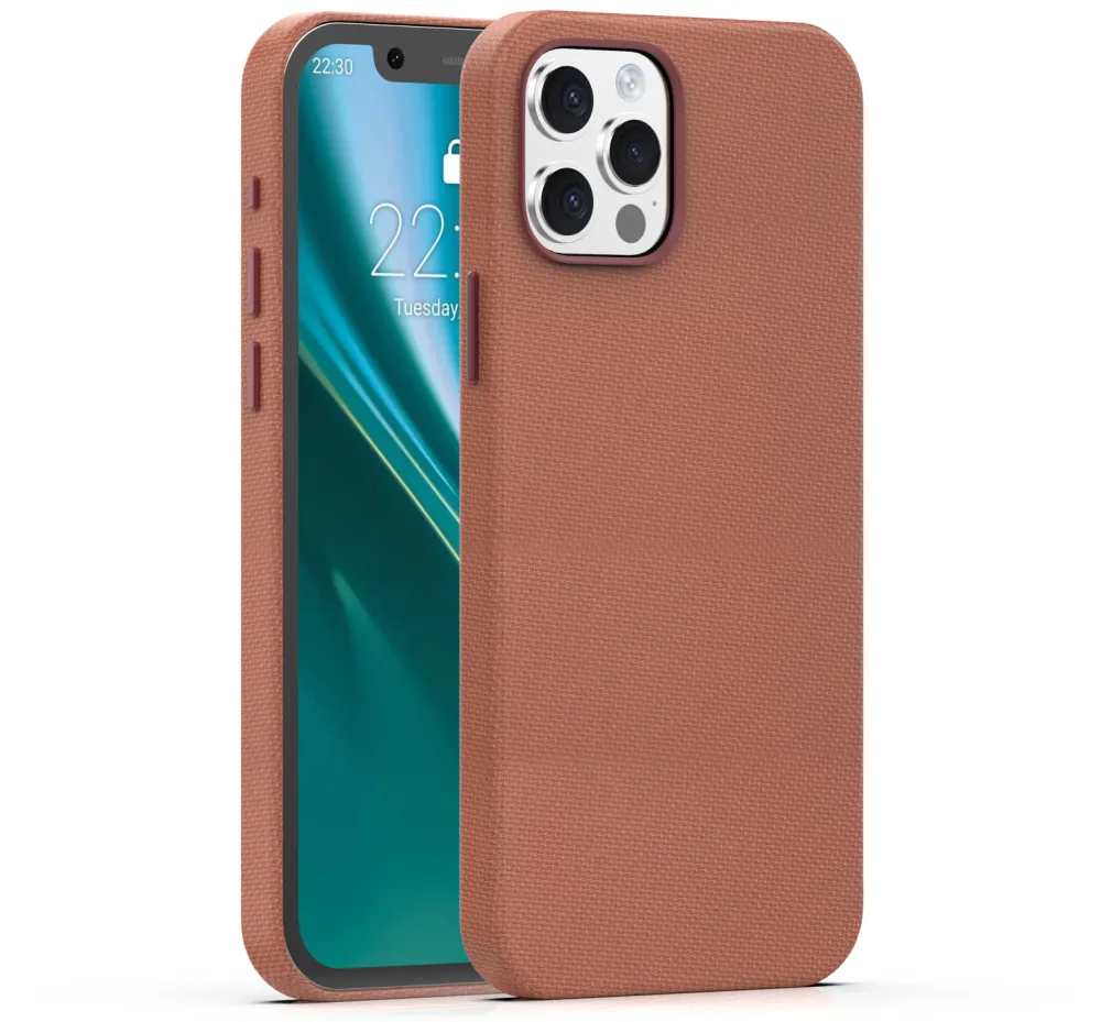 Etteri Elegant Mag case for iPhone 12 / 12 Pro 6,1'' brown