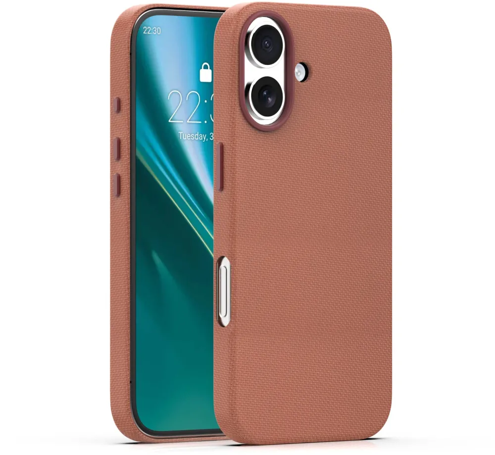 Etteri Elegant Mag case for iPhone 17 6,3" brown