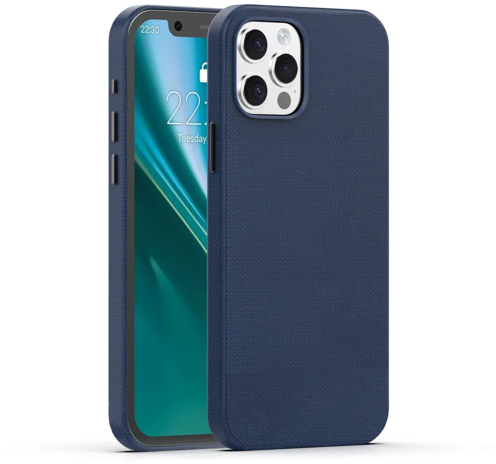 Etteri Elegant Mag case for iPhone 12 / 12 Pro 6,1'' dark blue