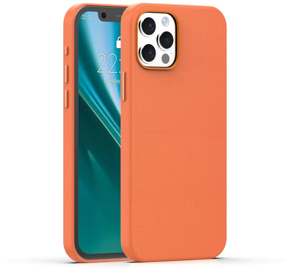Etteri Elegant Mag case for iPhone 12 / 12 Pro 6,1'' orange