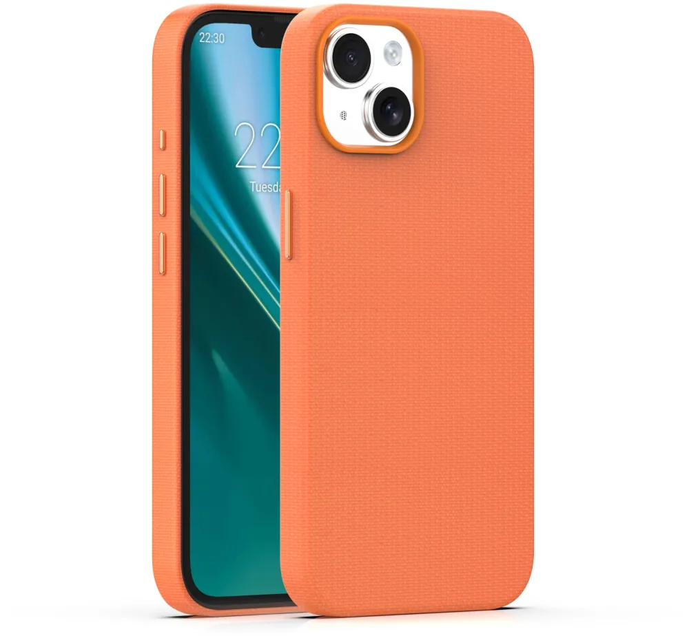 Etteri Elegant Mag case for iPhone 15 6,1" orange