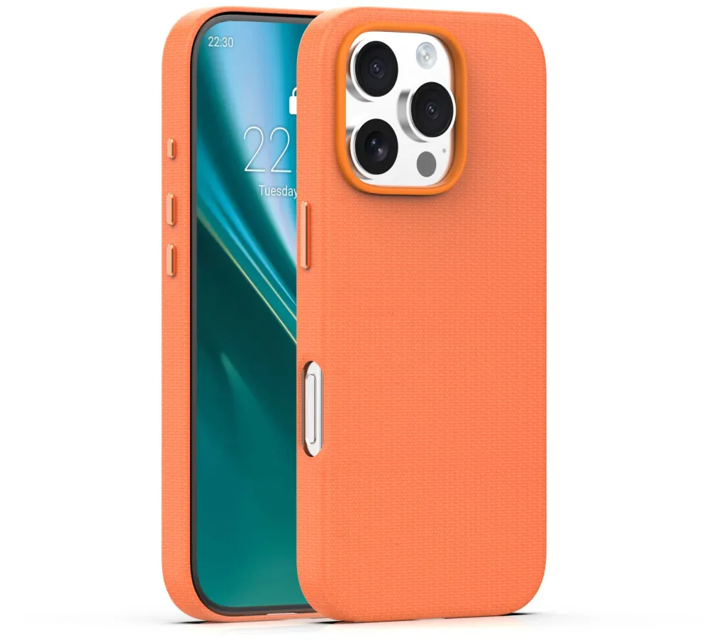 Etteri Elegant Mag case for iPhone 16 Pro 6,3" orange