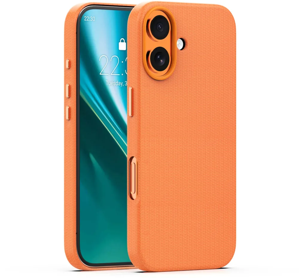 Etteri Elegant Mag case for iPhone 17 6,3" orange