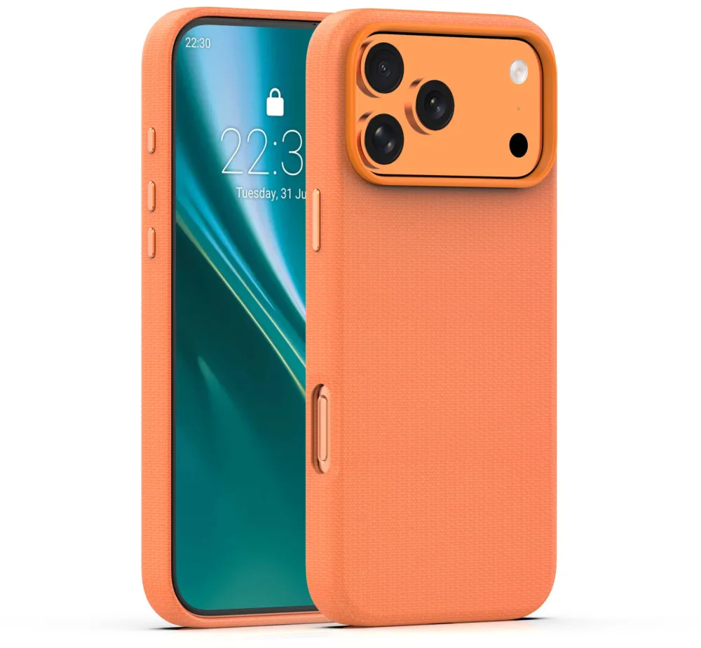 Etteri Elegant Mag case for iPhone 17 Pro Max 6,9" orange