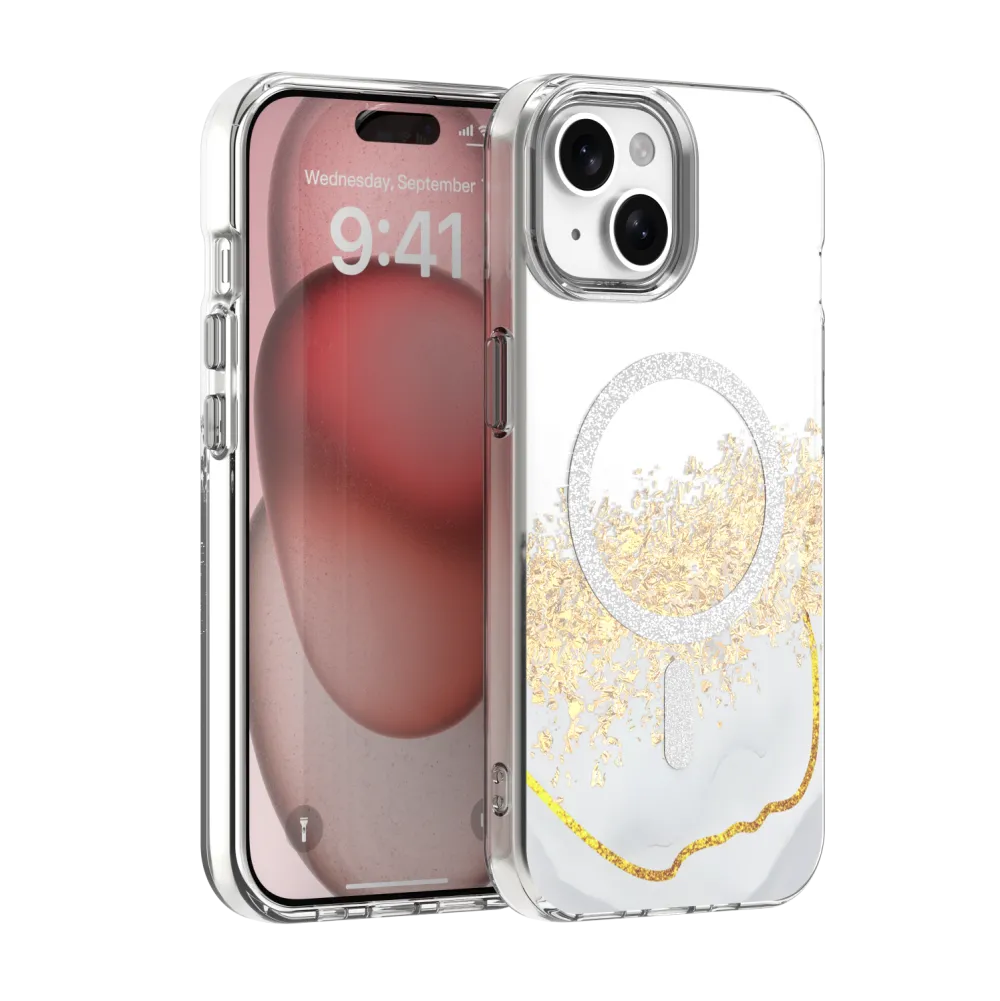 Epoxy Mag case for iPhone 15 6,1" white