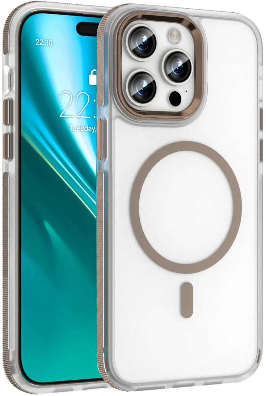 Etteri Icy Mag case for iPhone 14 Pro 6,1" gold