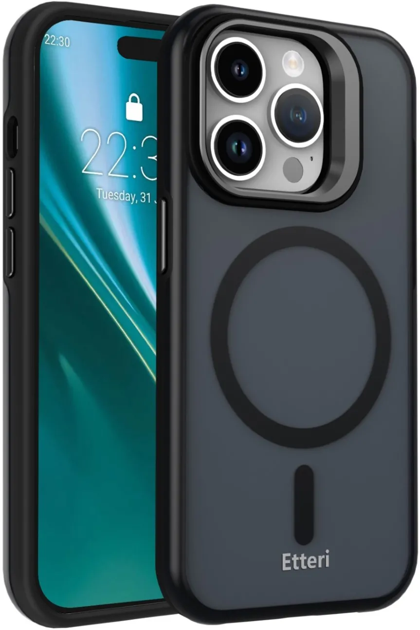 Etteri Morning Fog case for iPhone 14 Pro 6,1" black