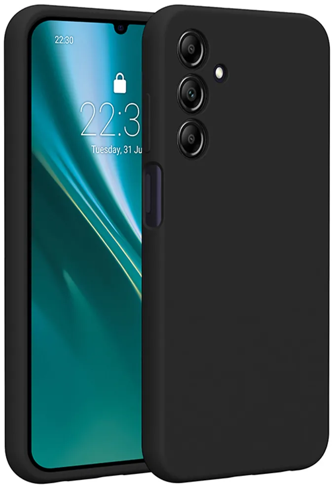Etteri Silicone case for Samsung Galaxy A25 5G (global) black