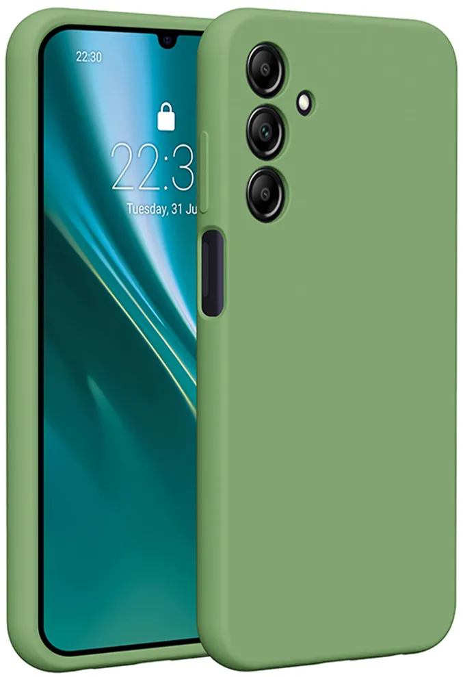 Etteri Silicone case for Samsung Galaxy A25 5G (global) light green