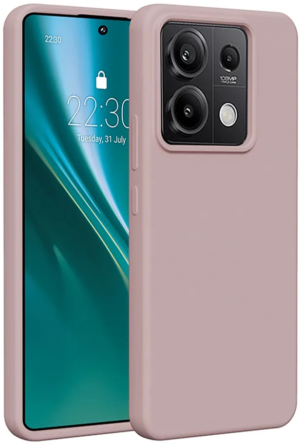 Etteri Silicone case for Xiaomi Redmi Note 13 Pro 5G light pink