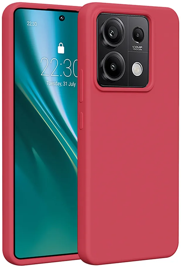 Etteri Silicone case for Xiaomi Redmi Note 13 Pro 5G raspberry