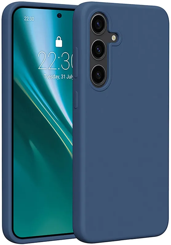 Etteri Silicone case for Samsung Galaxy A17 5G / A18 5G dark blue