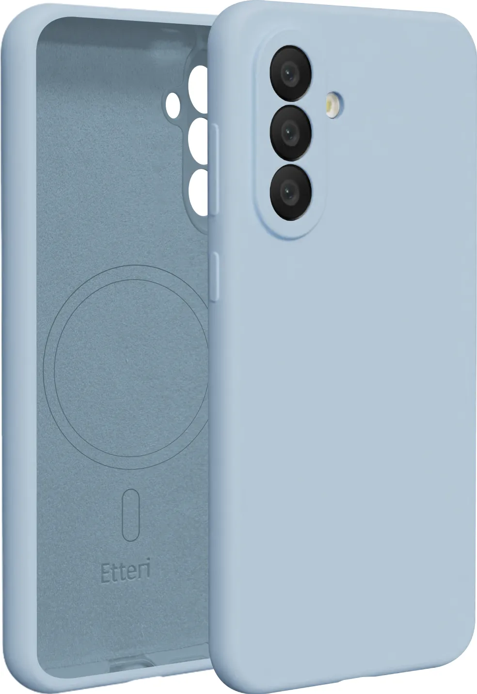 Etteri Silicone Mag case for Samsung Galaxy A57 5G light blue