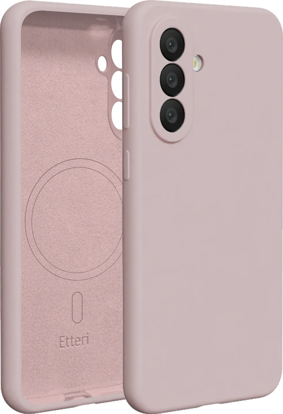 Etteri Silicone Mag case for Samsung Galaxy A37 5G light pink