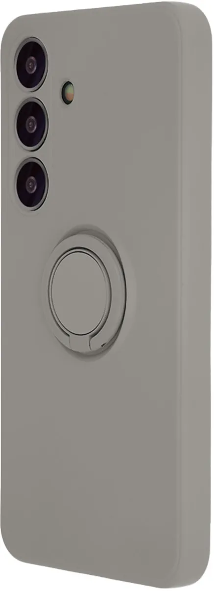 Finger Ring Case for Samsung Galaxy S24 light gray