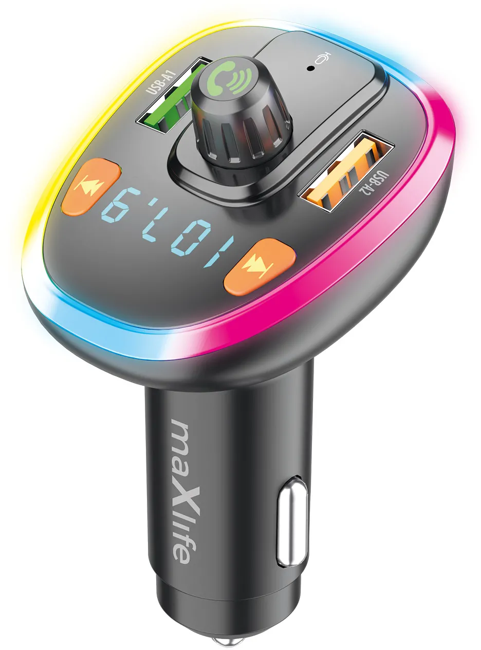 Maxlife FM transmitter BT MXFT-04 black