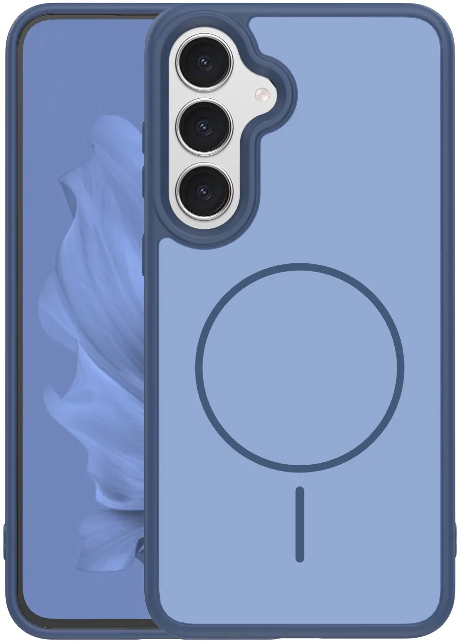 Frame Thin Mag case for Samsung Galaxy S26 Plus dark blue