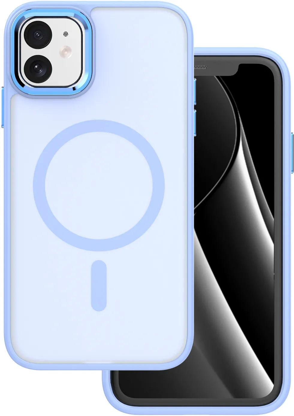 Frozen Mag case for iPhone 11 light blue