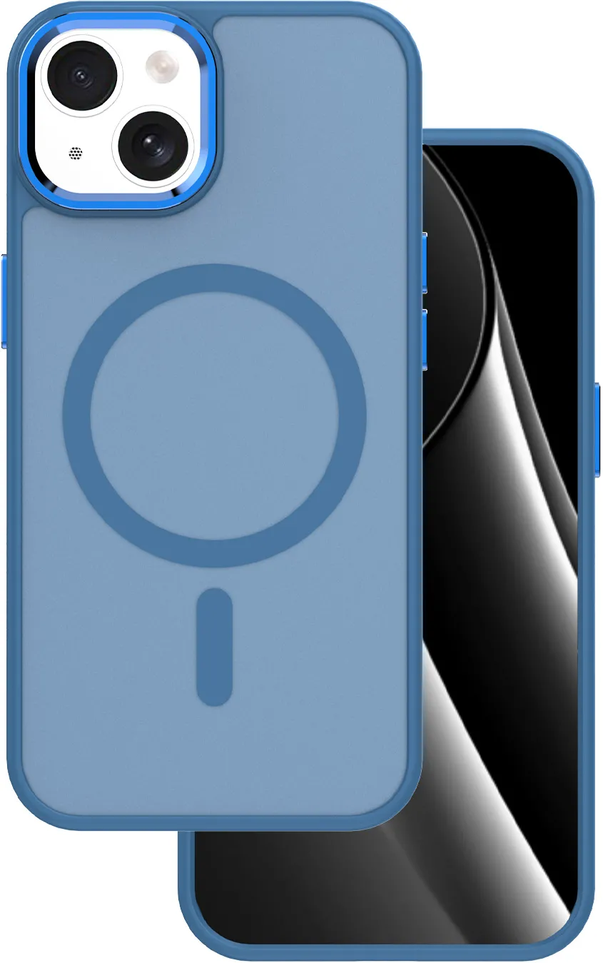 Frozen Mag case for iPhone 13 6,1" navy blue