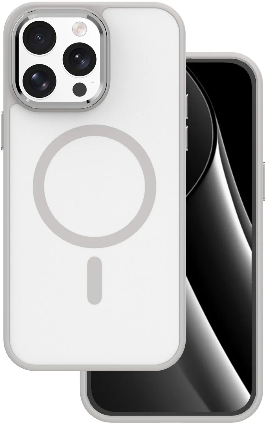 Frozen Mag case for iPhone 14 Pro Max 6,7" grey