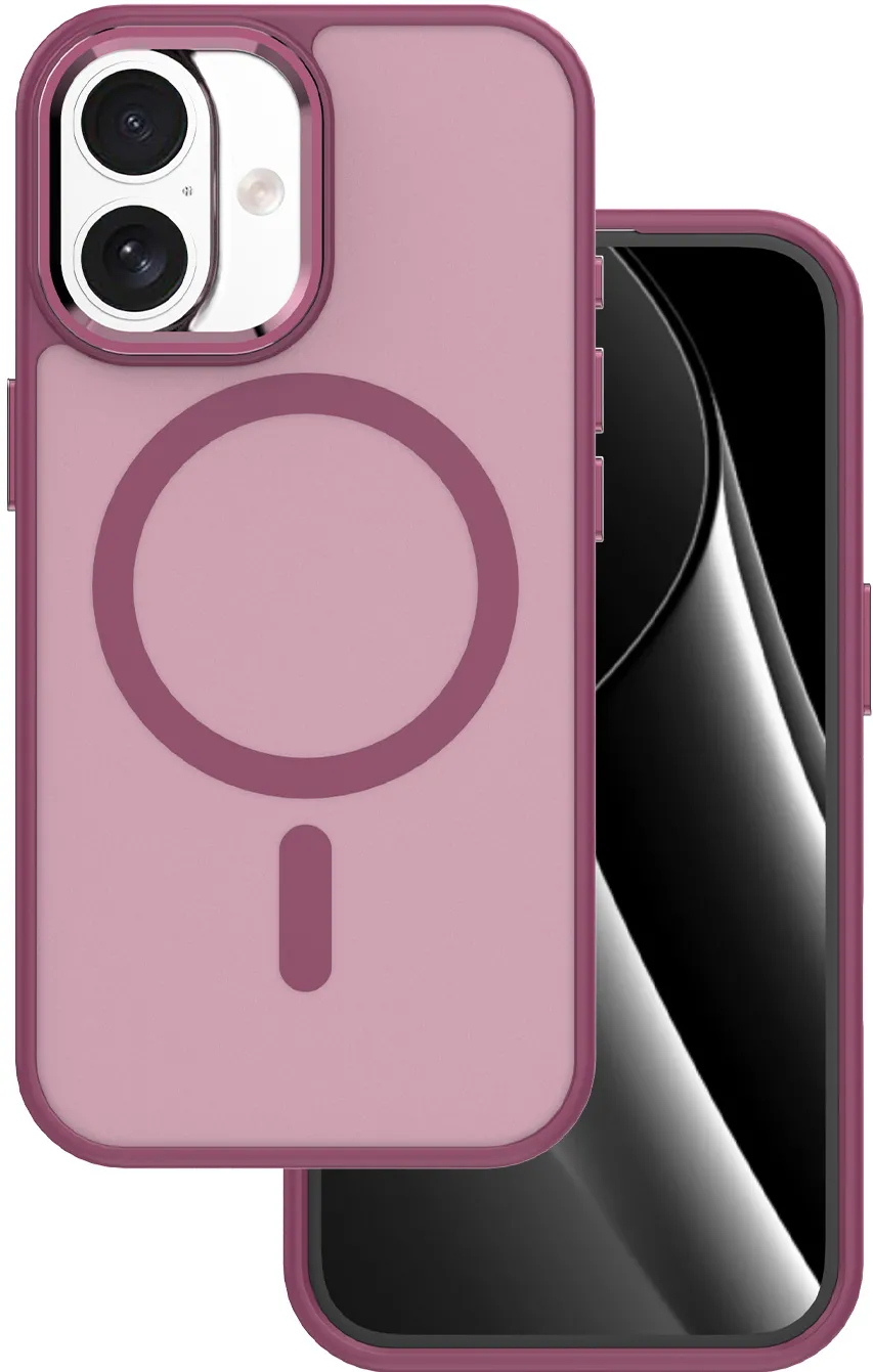 Frozen Mag case for iPhone 16 6,1" red