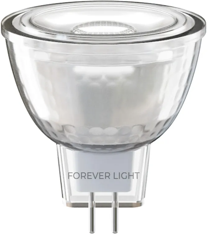 Forever Light LED Bulb G4 MR11 38° 2.2W 195lm 3000K 12V glass class F