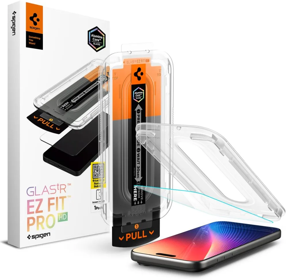 Spigen tempered glass Glas.Tr ”Ez Fit Pro” iPhone 16 Pro Max / 17 Pro Max Clear