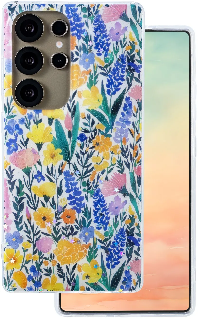Glow Glam case for Samsung Galaxy S25 Ultra rustic